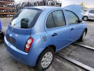 Veículo de Sucata nissan micra (k12e) 25 aniversario do ano 2001 alimentado 