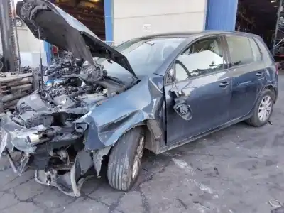 Scrapping Vehicle volkswagen golf vi (5k1) rabbit bluemotion of the year 2001 powered cay