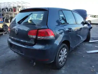 Scrapping Vehicle volkswagen golf vi (5k1) rabbit bluemotion of the year 2001 powered cay