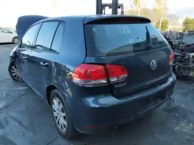 Scrapping Vehicle volkswagen golf vi (5k1) rabbit bluemotion of the year 2001 powered cay