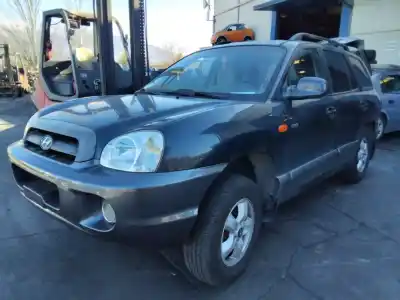 Sloopvoertuig hyundai santa fe (sm) 2.0 gls crdi van het jaar 2001 aangedreven 
