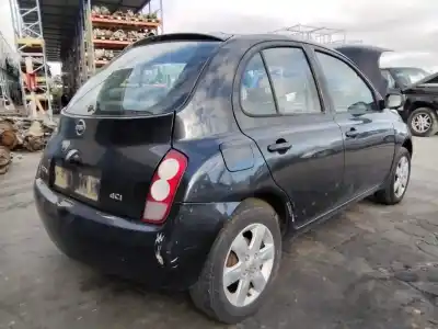 Veículo de Sucata nissan micra (k12e) acenta do ano 2001 alimentado 