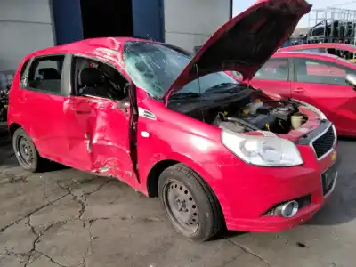 Verschrottungsfahrzeug chevrolet aveo ls des jahres 2001 angetrieben 