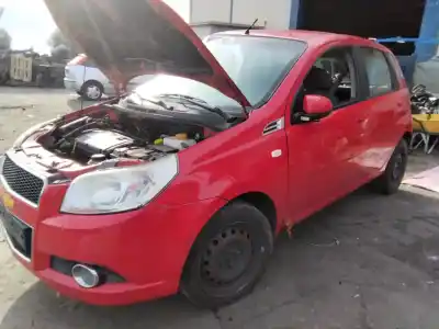Scrapping Vehicle CHEVROLET AVEO LS of the year 2001 powered 