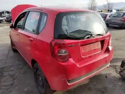 Verschrottungsfahrzeug chevrolet aveo ls des jahres 2001 angetrieben 