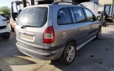 Scrapping Vehicle opel zafira a blue line of the year 2001 powered 