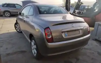 Scrapping Vehicle nissan micra c+c (ck12e) acenta of the year 2001 powered 