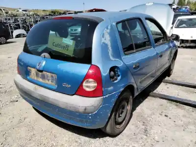 Утилизация автомобиля renault clio ii fase ii (b/cb0) authentique года 2001 питание 