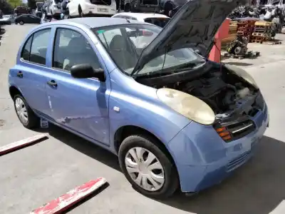 Scrapping Vehicle nissan micra (k12e) 25 aniversario of the year 2001 powered 