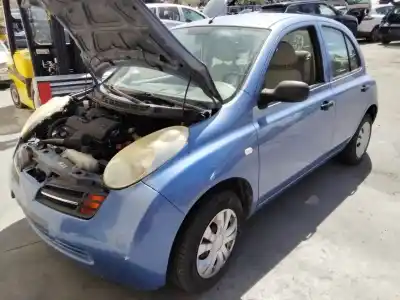 Scrapping Vehicle nissan micra (k12e) 25 aniversario of the year 2001 powered 