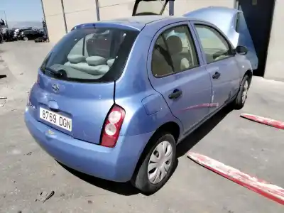 Scrapping Vehicle nissan micra (k12e) 25 aniversario of the year 2001 powered 