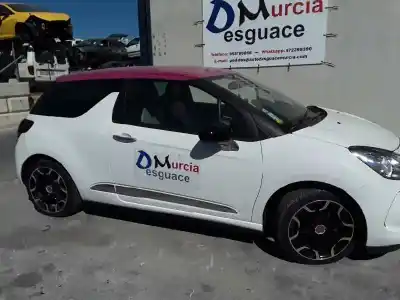 Veículo de Sucata citroen ds3 techno style do ano 2001 alimentado 9hp