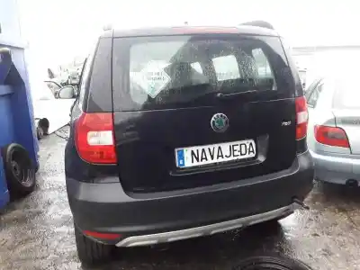 Vehicul casat skoda yeti active al anului 2011 alimentat cbz