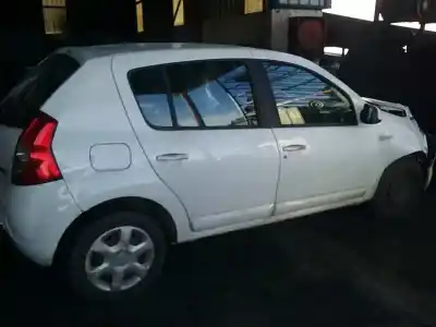 Scrapping Vehicle dacia sandero laureate of the year 2010 powered k9k792