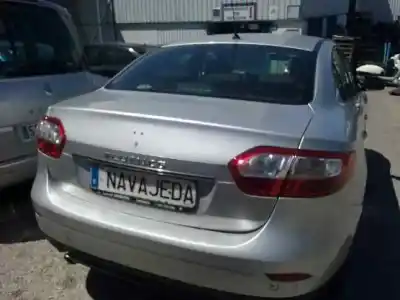 Scrapping Vehicle RENAULT FLUENCE Dynamique of the year 2012 powered K9K836