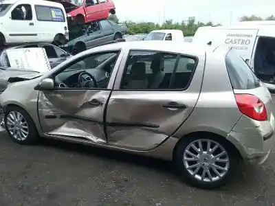 Veicolo di demolizione renault clio iii confort dynamique dell'anno 2007 alimentato k9k766