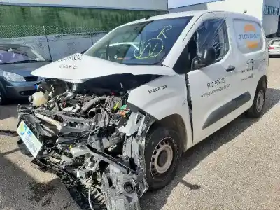 Scrapping Vehicle peugeot partner iii 1.5 diesel of the year 2022 powered yht