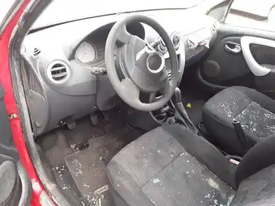 Veicolo di demolizione dacia sandero 1.6 cat dell'anno 2009 alimentato k7m710
