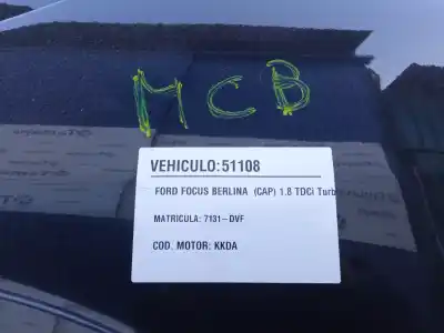 Veículo de Sucata ford focus berlina (cap) 1.8 tdci turbodiesel cat do ano 2006 alimentado kkda