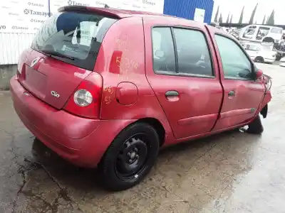 Здавання транспортного засобу renault clio ii fase ii (b/cb0) 1.2 року 2006 потужний d4f722