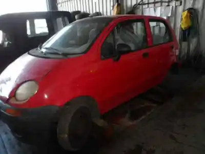 Veículo de Sucata daewoo matiz 0.8 cat do ano 1999 alimentado f8cv