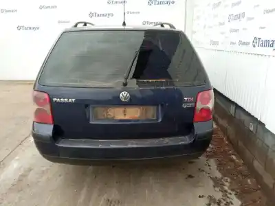 Scrapping Vehicle volkswagen passat b5.5 variant (3b6) 1.9 tdi of the year 2001 powered awx