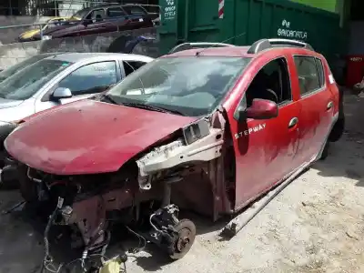 Veículo de Sucata dacia sandero 1.5 dci diesel fap cat do ano 2014 alimentado k9k612