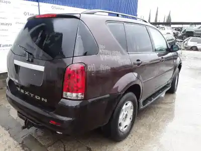 Утилизация автомобиля ssangyong rexton * года 2005 питание d27dt