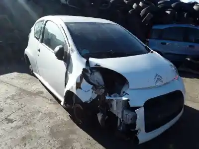 Scrapping Vehicle CITROEN C1 1.0 CAT (384F) of the year 2010 powered 1KR