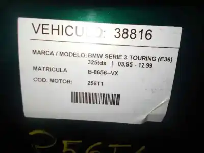 Veículo de Sucata bmw serie 3 touring (e36) 325tds do ano 1995 alimentado 256t1
