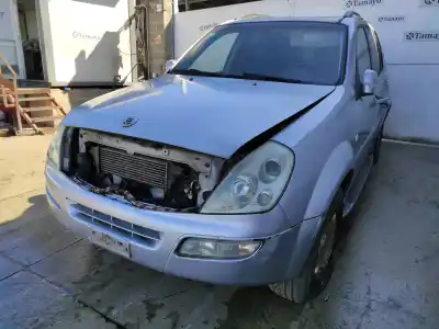 Scrapping Vehicle ssangyong rexton 2.7 turbodiesel cat of the year 2005 powered d27dt