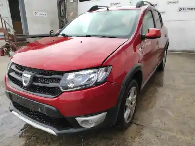 Veículo de Sucata dacia sandero 0.9 tce cat do ano 2014 alimentado h4b400