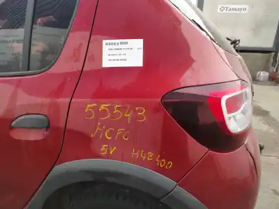 Veículo de Sucata dacia sandero 0.9 tce cat do ano 2014 alimentado h4b400