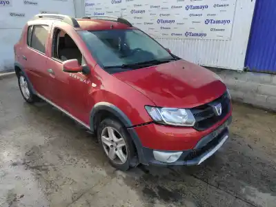Veículo de Sucata dacia sandero 0.9 tce cat do ano 2014 alimentado h4b400