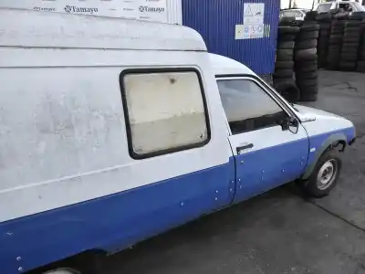 Scrapping Vehicle citroen c15 1.7d of the year 1999 powered 161a