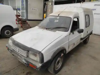 Scrapping Vehicle citroen c15 1.9d of the year 2001 powered wjx