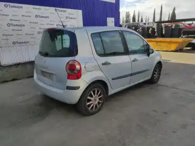 Scrapping Vehicle renault modus luxe privilege of the year 2005 powered k4j770