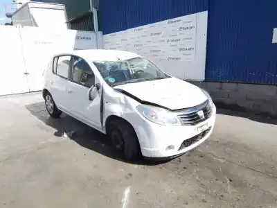 Scrapping Vehicle DACIA SANDERO  of the year 2009 powered D4F 732