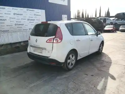 Scrapping Vehicle renault scénic iii (jz0/1_) 1.5 dci of the year 2010 powered k9k832