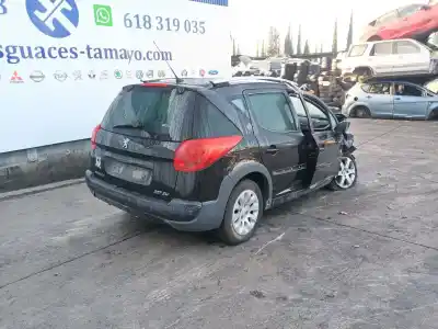 Sloopvoertuig peugeot 207 sw (wk_) 1.6 hdi van het jaar 2009 aangedreven 9hx