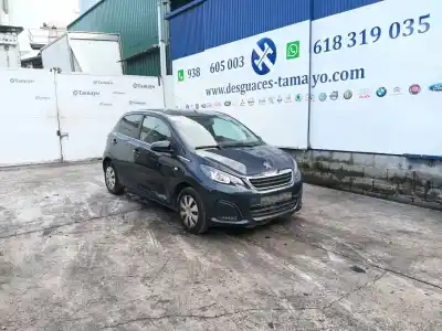 Scrapping Vehicle PEUGEOT 108  of the year 2016 powered 1KR