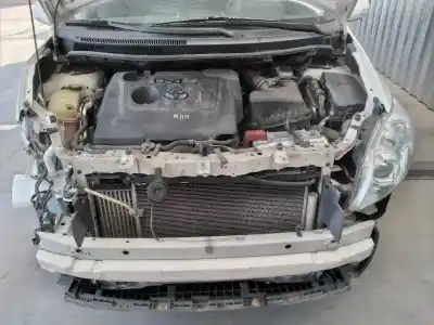 Véhicule à la ferraille toyota auris active de l'année 2012 alimenté 1nd