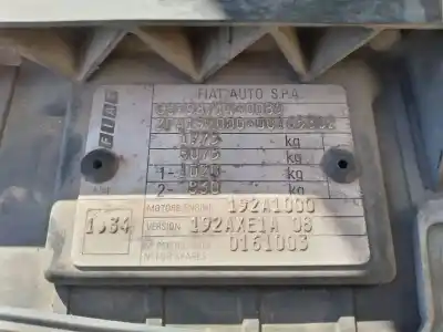 Verschrottungsfahrzeug fiat stilo (192) 1.9 jtd / 1.9 jtd 115 active des jahres 2002 angetrieben 192a1000