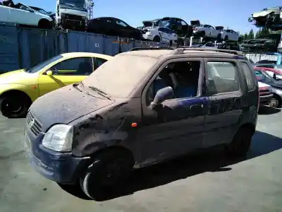 Veicolo di demolizione opel agila básico dell'anno 2003 alimentato z10xe