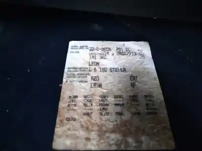 Утилизация автомобиля seat leon (1m1) stella года 2001 питание azd