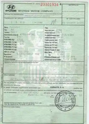 Veículo de Sucata hyundai atos prime (mx) 1.0 gls worldcup do ano 2000 alimentado g4hc