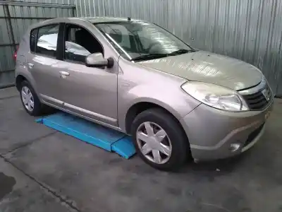 Scrapping Vehicle dacia sandero ambiance of the year 2009 powered d4ff7