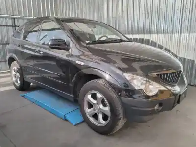 Veículo de Sucata ssangyong actyon 200 xdi 4wd limited do ano 2010 alimentado d20dt