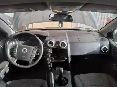 Veículo de Sucata ssangyong actyon 200 xdi 4wd limited do ano 2010 alimentado d20dt