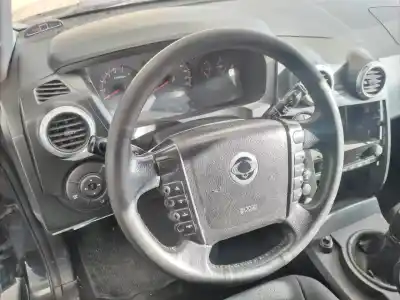 Veículo de Sucata ssangyong actyon 200 xdi 4wd limited do ano 2010 alimentado d20dt